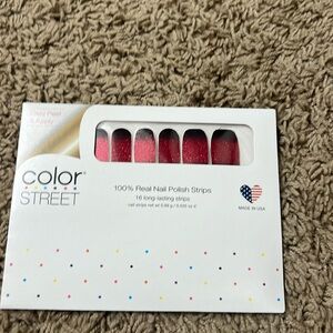 Color street nail polish strips